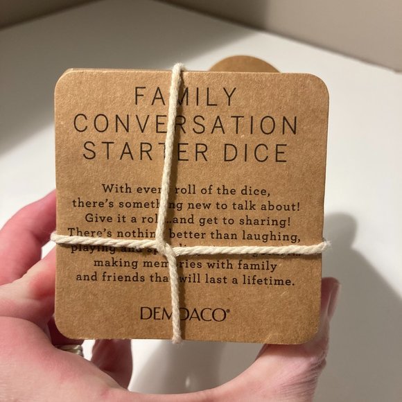 NWT Family Conversation Jumbo Dice - Picture 3 of 4